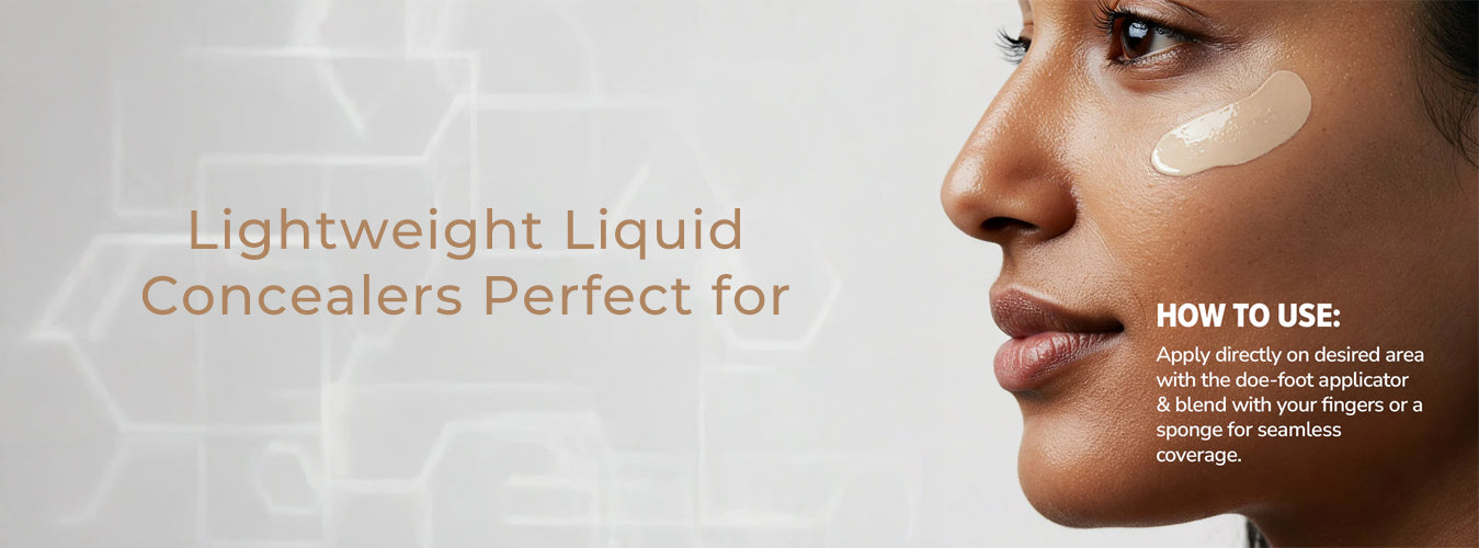 Lightweight Liquid Concealers Perfect for Summer