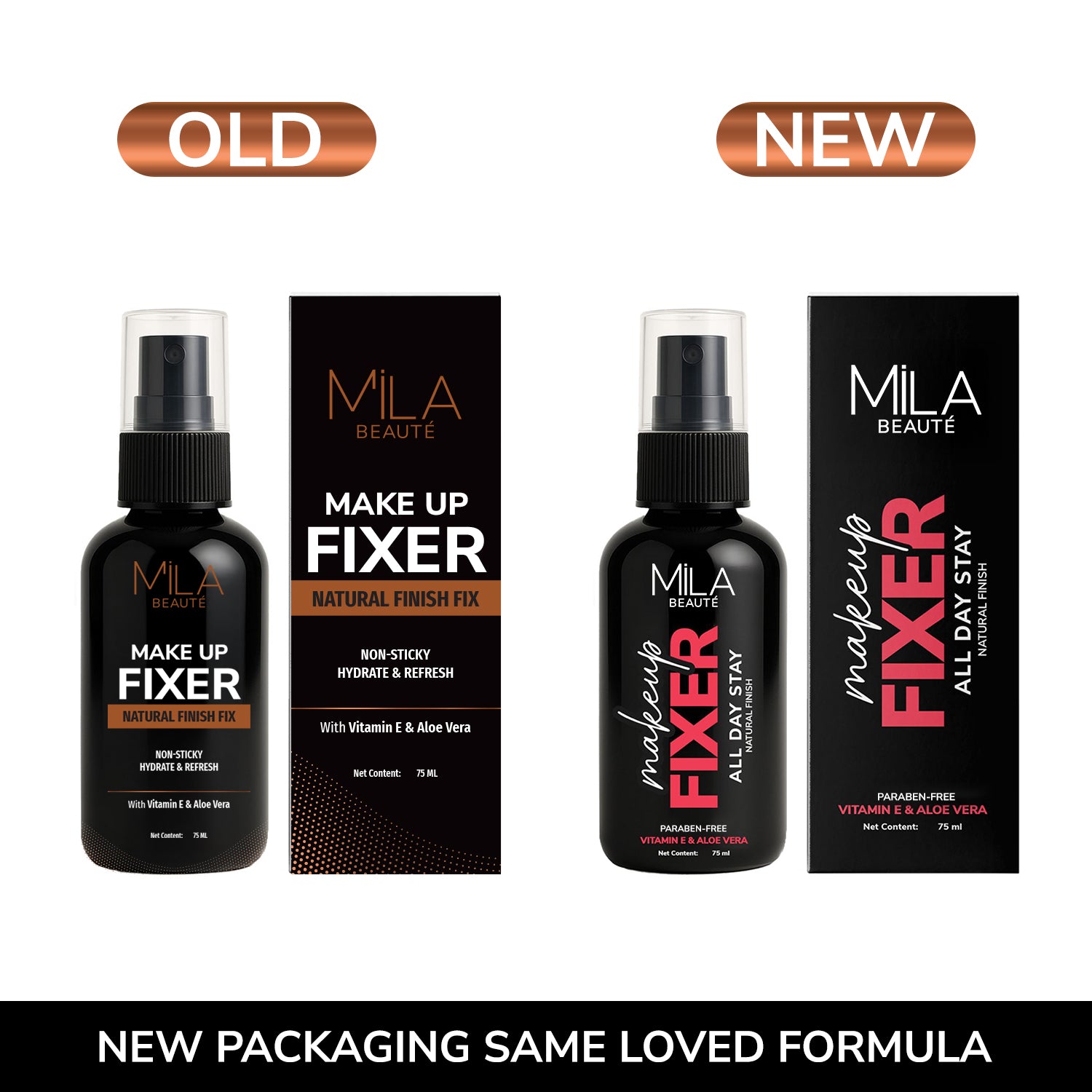 Non Sticky Matte Makeup Fixer Spray