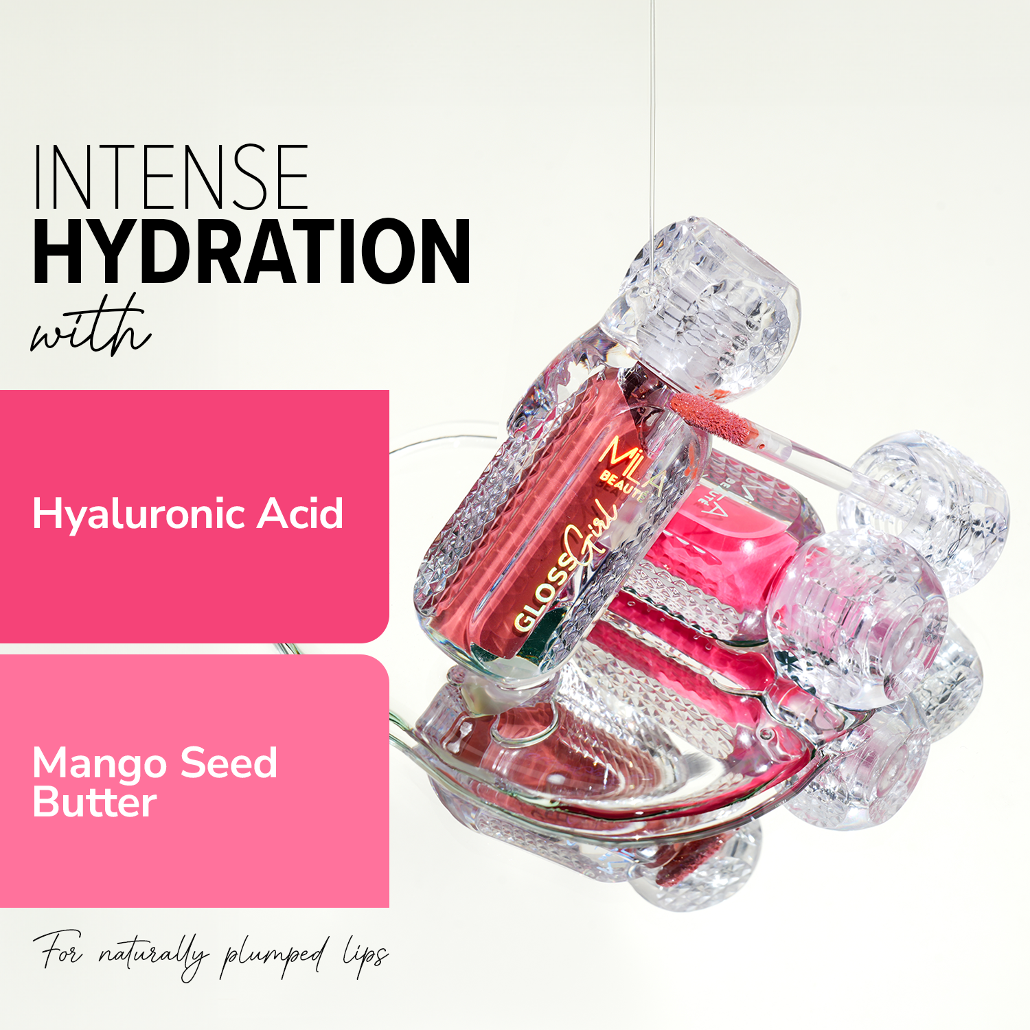 Gloss Girl High Shine Lip Gloss I Set Of 2