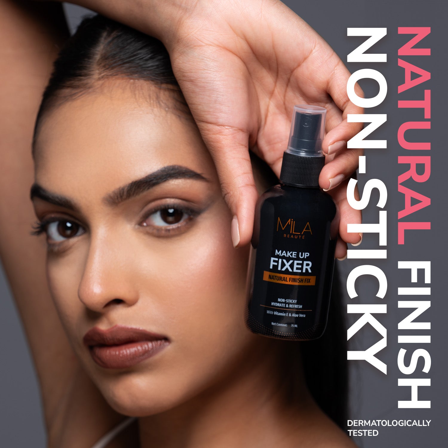 Non Sticky Matte Makeup Fixer Spray