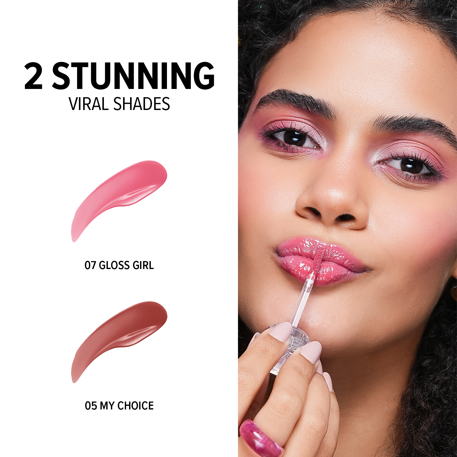 Gloss Girl High Shine Lip Gloss I Set Of 2