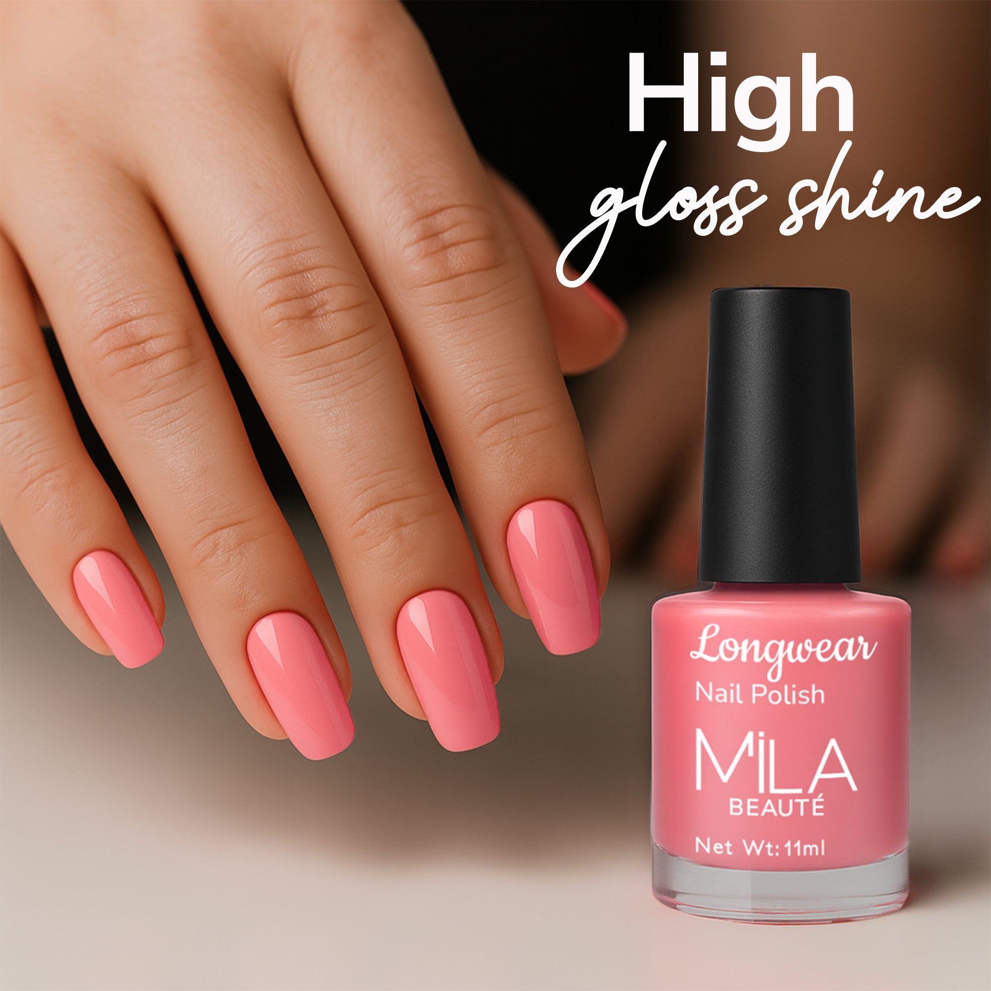 Longwear Nail Polish - Set of three