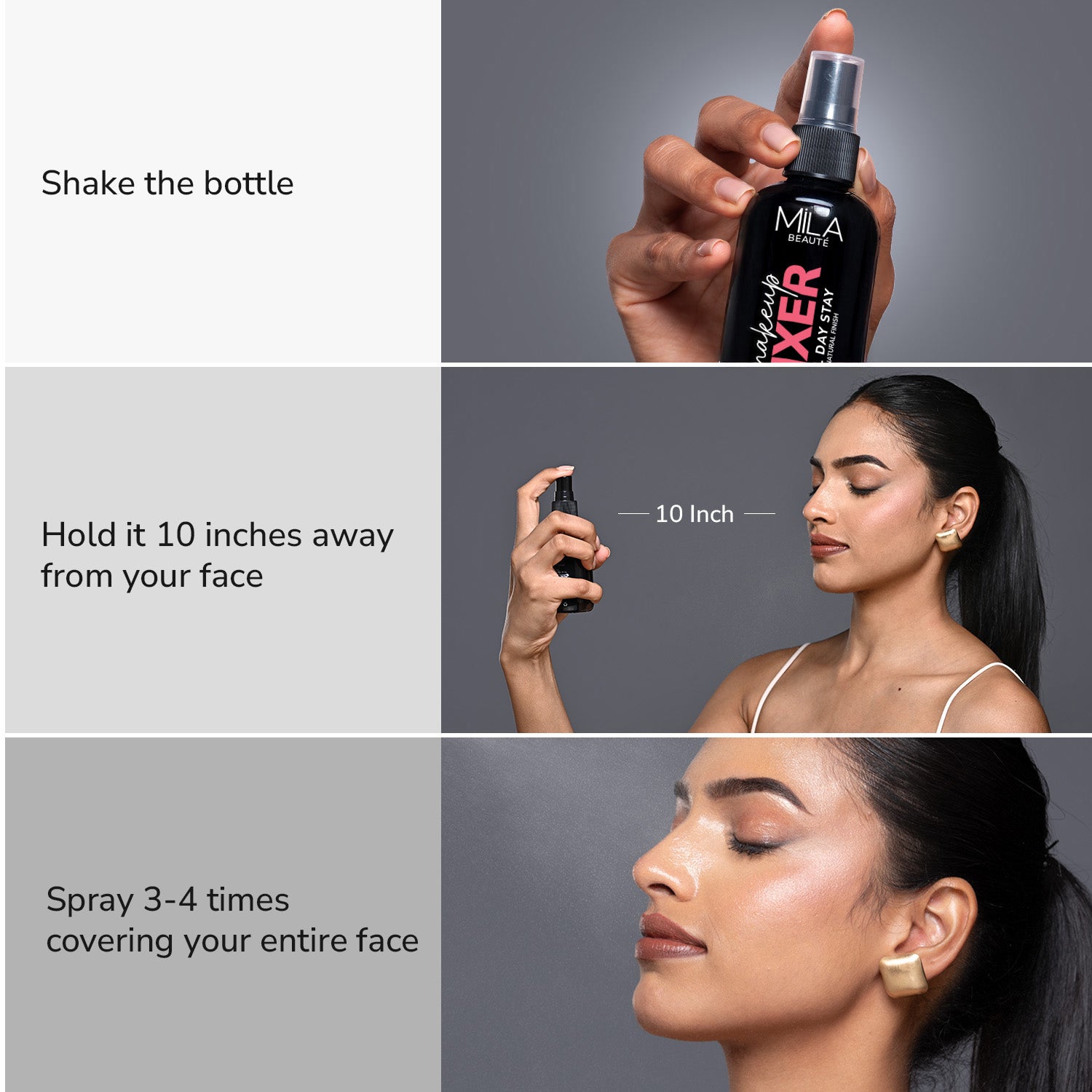 Non Sticky Matte Makeup Fixer Spray