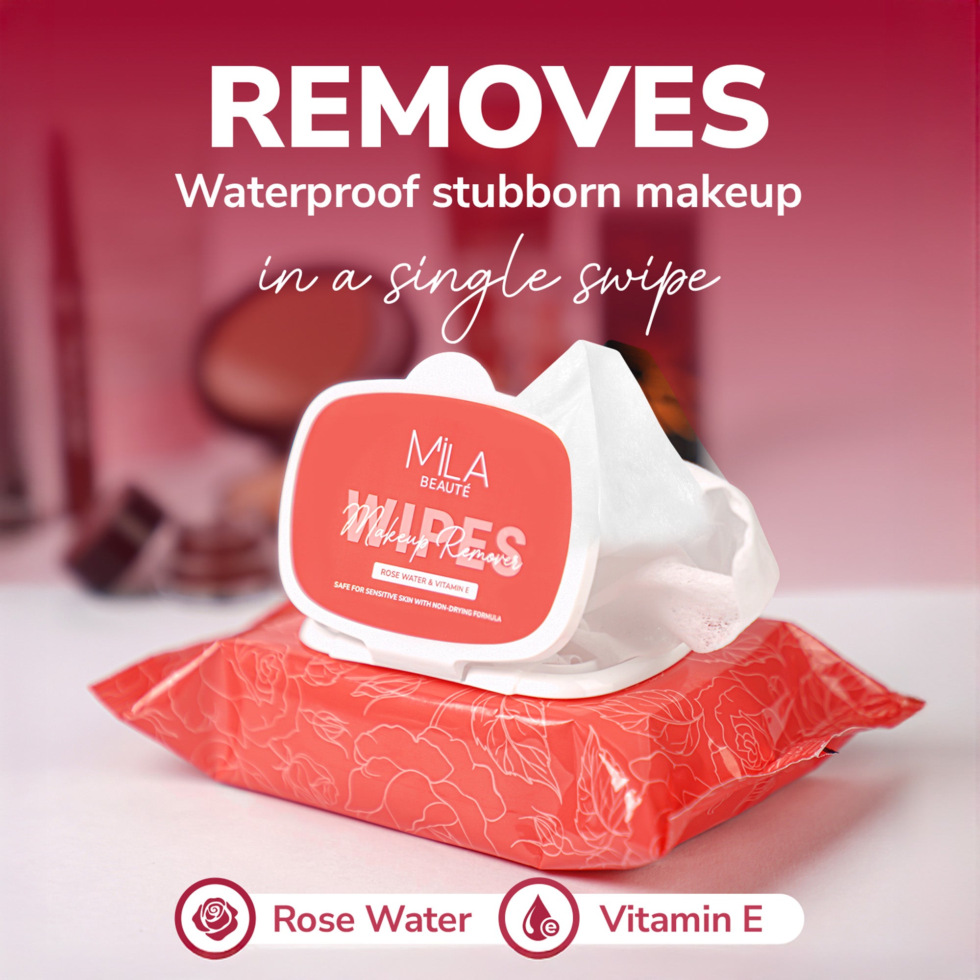 Makeup remover wipes