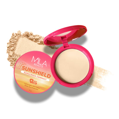 Sun Shield Sunscreen Matt SPF 50 PA+++ UV Protection Compact