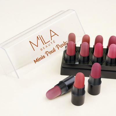 Matte Finish Long Lasting Pout Party Set of 12