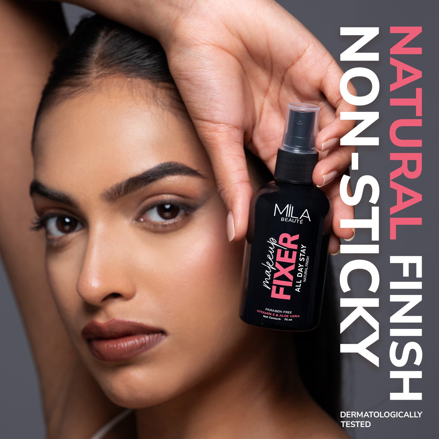Non Sticky Matte Makeup Fixer Spray