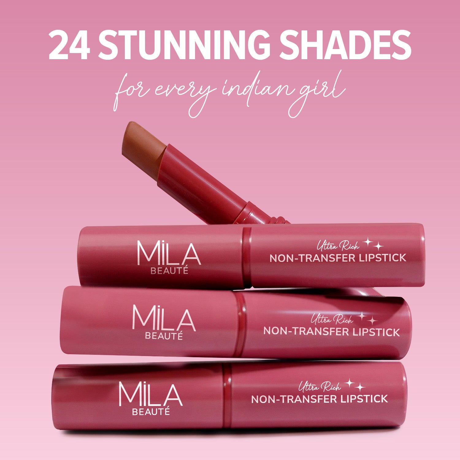 BARE NUDE,CINNAMON NUDE,MAUVE CRUSH,PEACH LATTE,RUSTY NUDE,CHOCO CRUSH,COFFEE BREAK,NAKED ROSE,SASSY MAUVE,BLUSH PINK,PINK LATTE,FESTIVE FUCHSIA,MAGENTA POP,FIRE BRICK,SPICED RED,BRIGHT RED,APPLE RED,ROUGE RED,RED CARPET,LAVA RED,ROSE WOOD MAROON,MULBERRY MOOD,RUBY MAROON,VIOLET VIBE