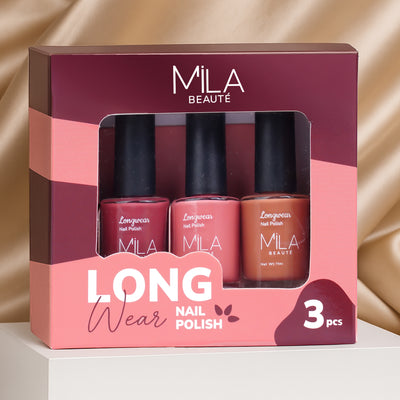 Longwear Nail Polish - Set of three