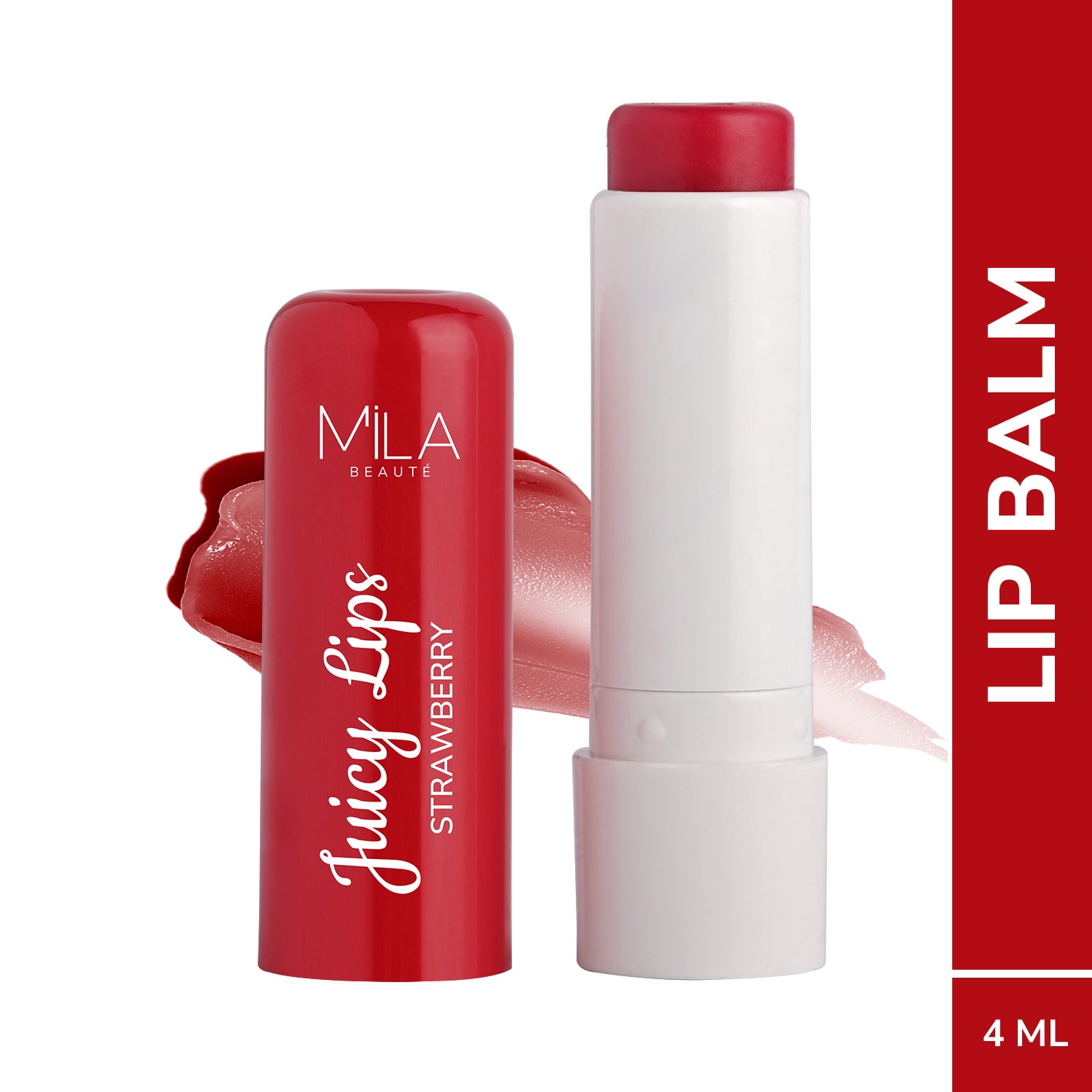 Strawberry_flavor_Lip_Balm - Mila Beauté