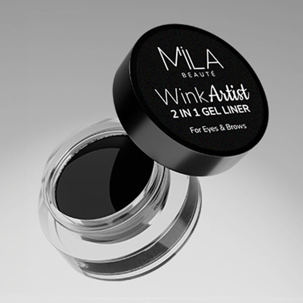 36Hr Smudge proof Wink Artist Gel Eyeliner 2 in 1